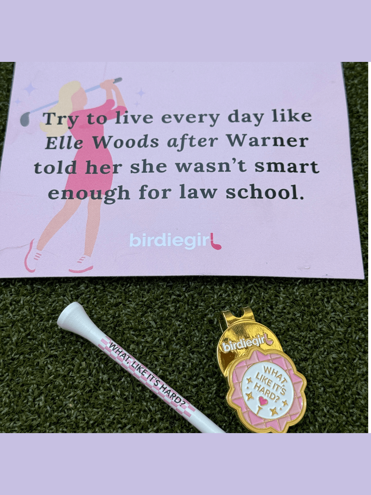 What, Like It’s Hard? Ball Marker and Hat Clip