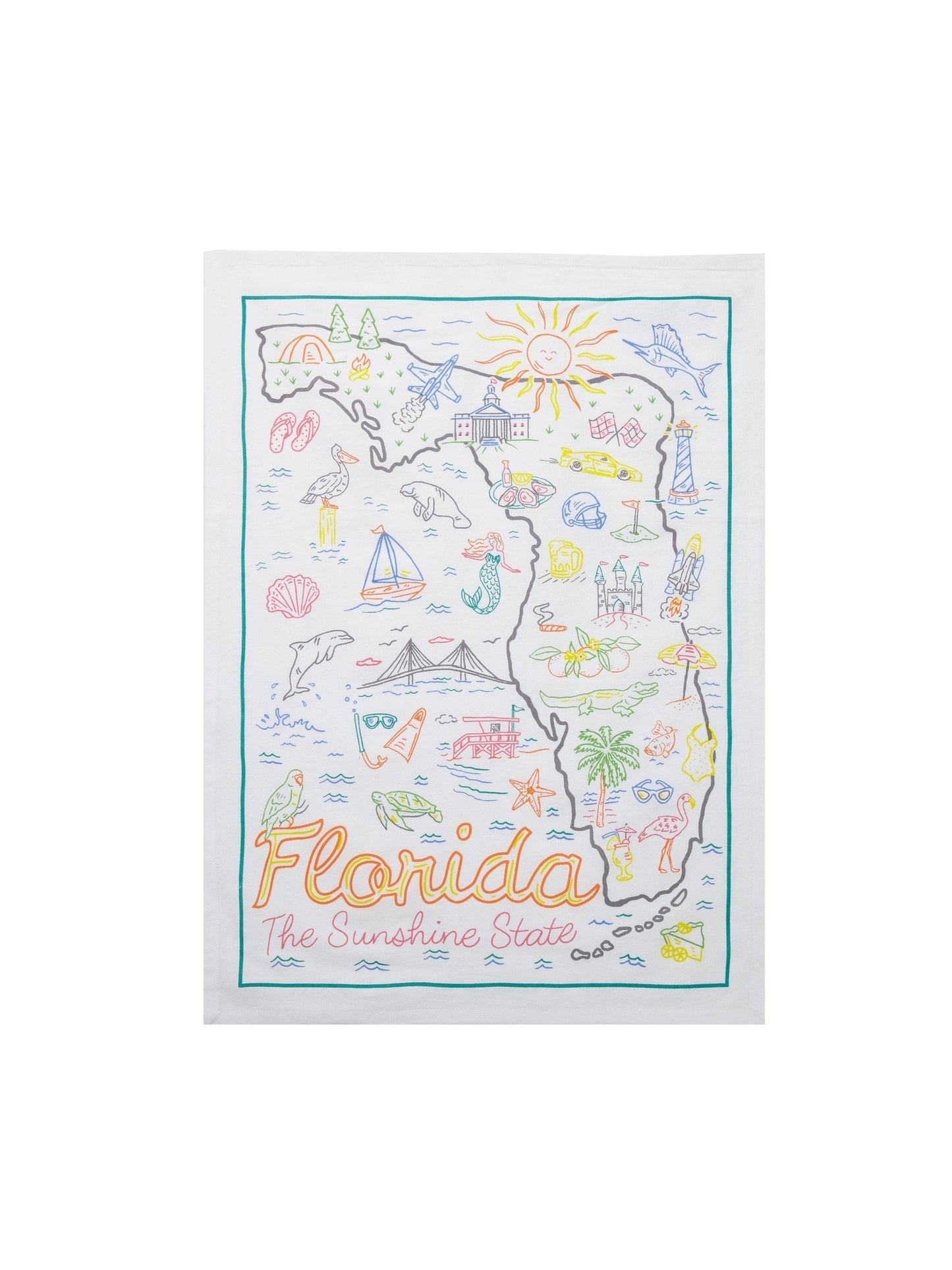 Florida Kitchen Towel