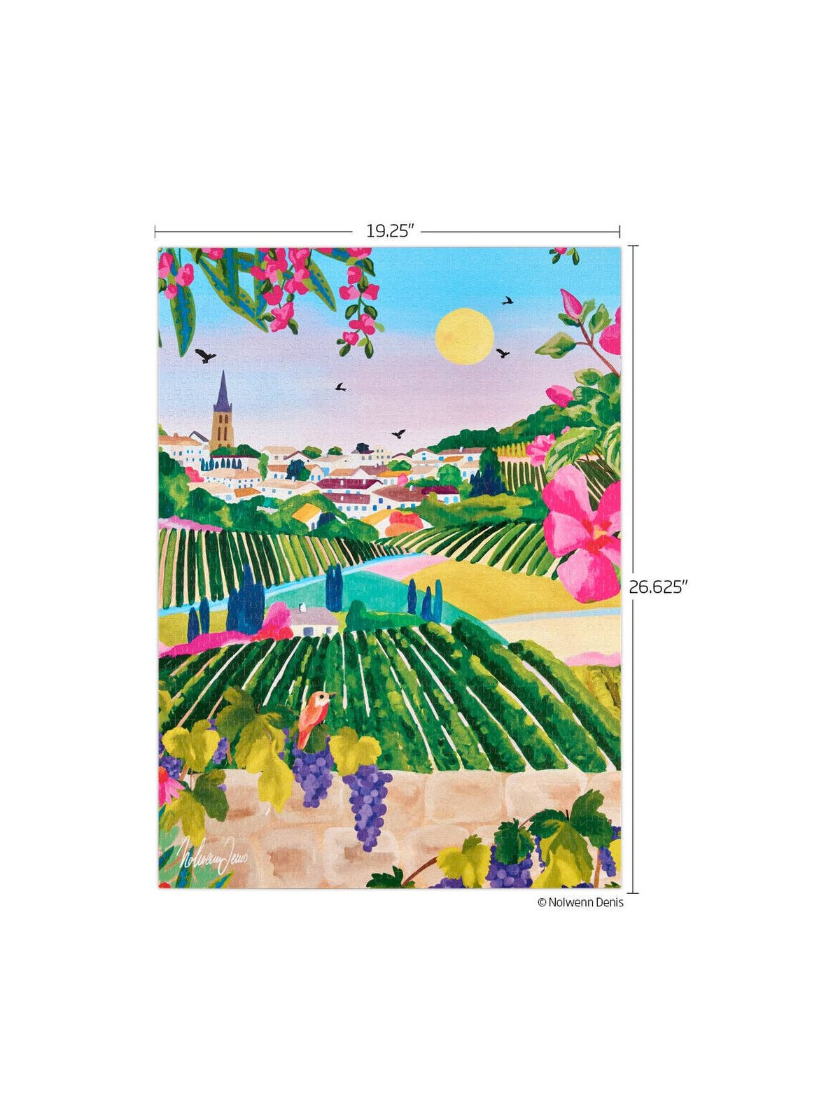Village Vineyard 1000 Piece Puzzle