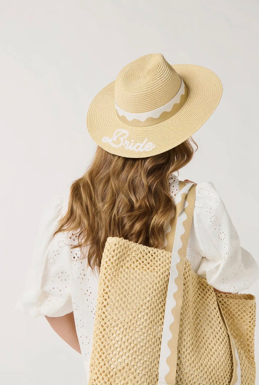 Bride Hat and Tote Set