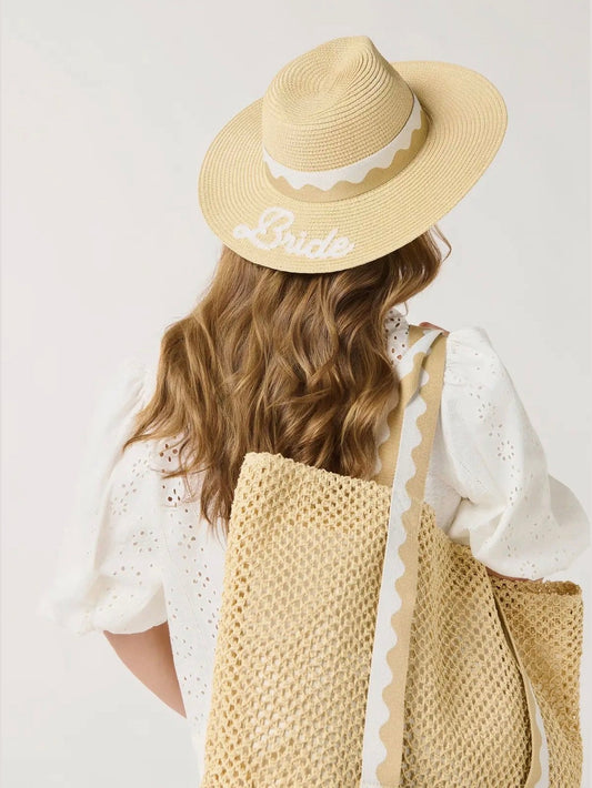 Bride Hat and Tote Set