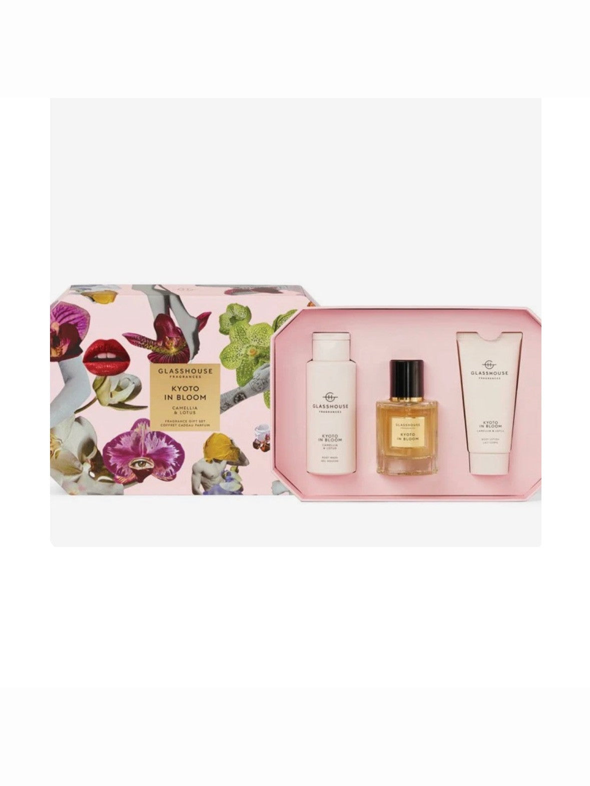 Glasshouse Self Care Bundle Set - Kyoto In Bloom