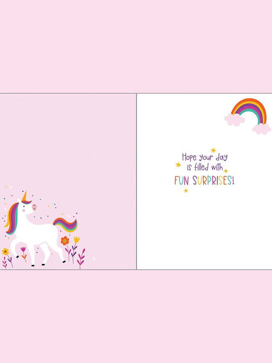 Birthday Card - Magical Unicorn