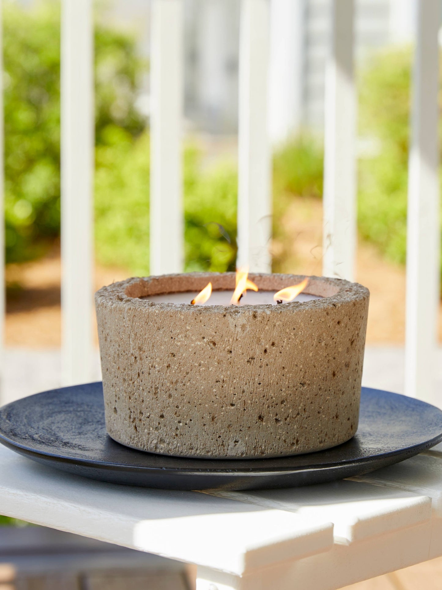 Eucalyptus Mint Citronella Outdoor Concrete Candle 32oz.