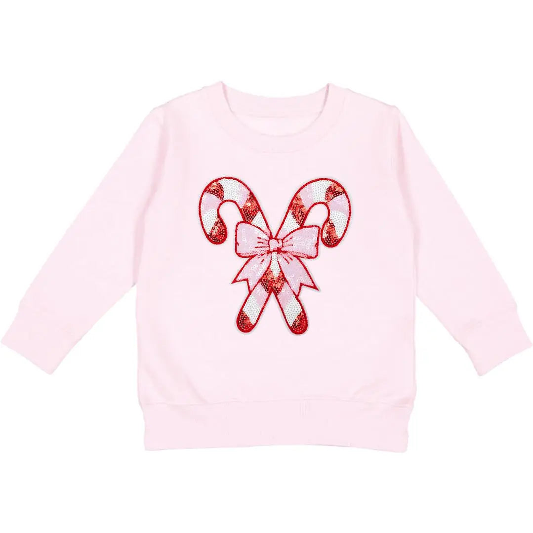 Candy Cane Patch Sweatshirt