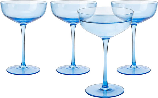 Colored Coupe Glass | 7oz | Blue