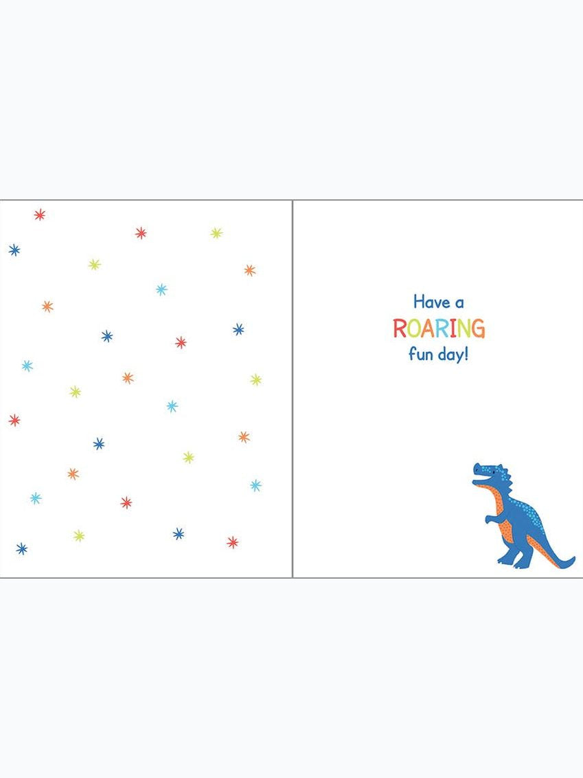 Birthday Greeting Card - Birthday Dino-Kids