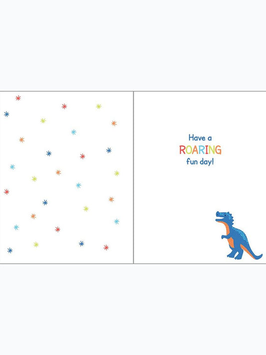 Birthday Greeting Card - Birthday Dino-Kids