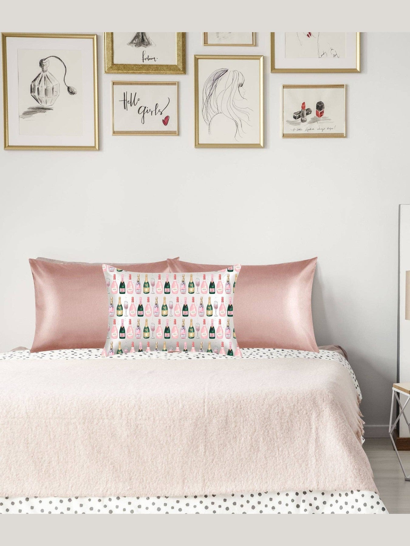 Champagne Satin Pillowcase