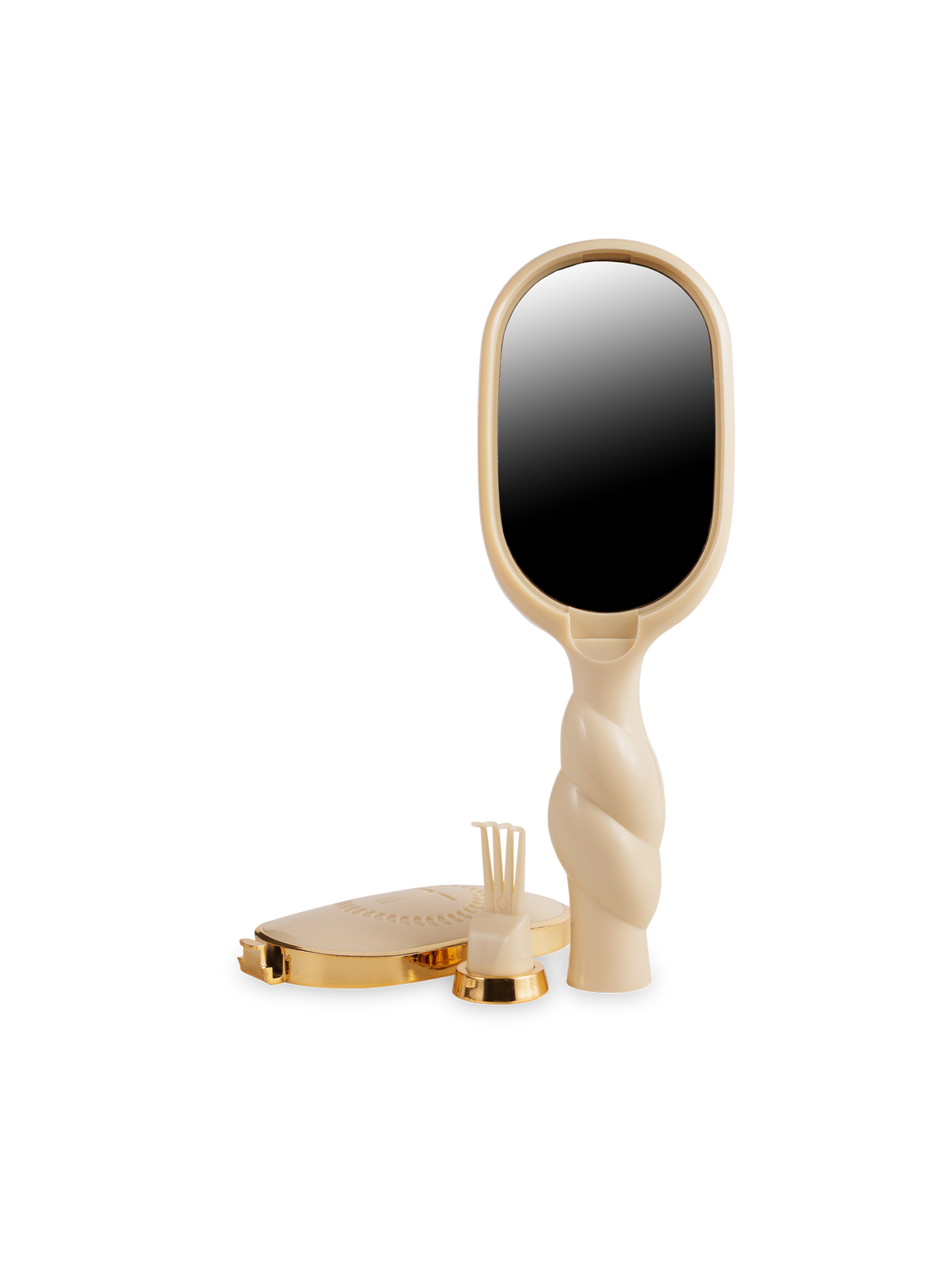 Mini Detangler Brush for Medium Hair - Tan