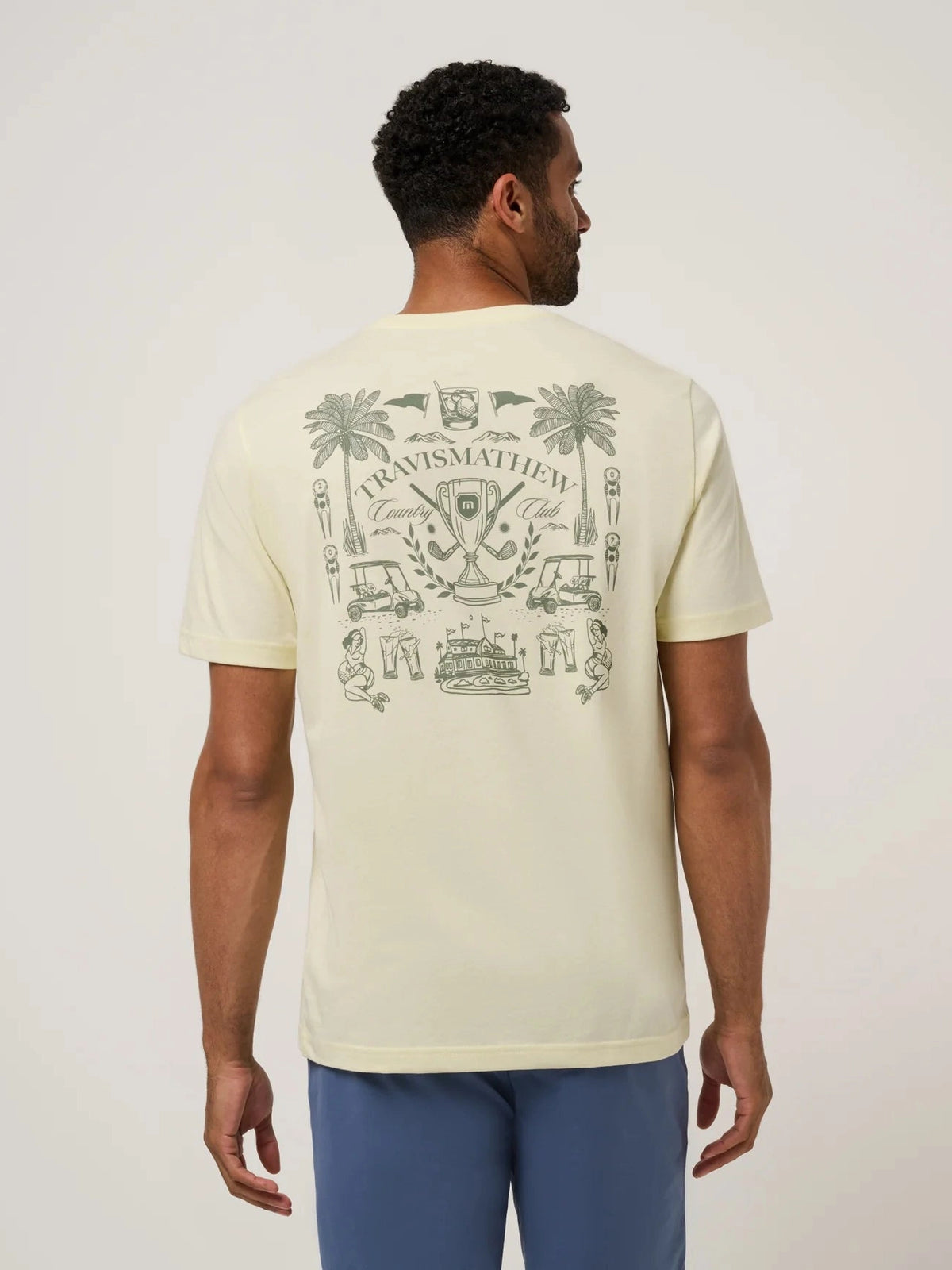 Country Club Tee - Pear Sorbet
