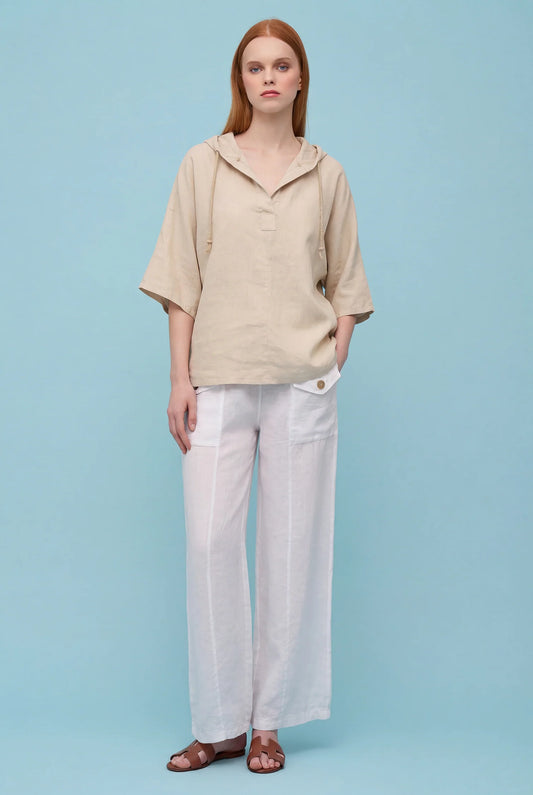 Women's Woven Top - Sand