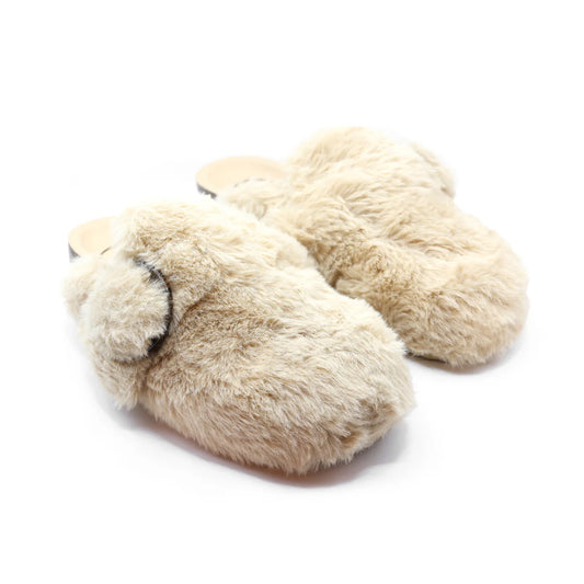 Aspen Fur Clog - Snow