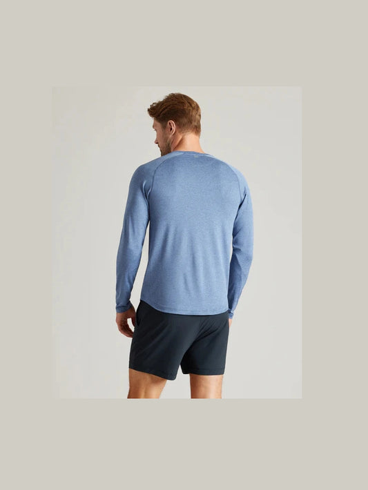 Atmosphere Long Sleeve Tee - Vintage Indigo / Slate Blue
