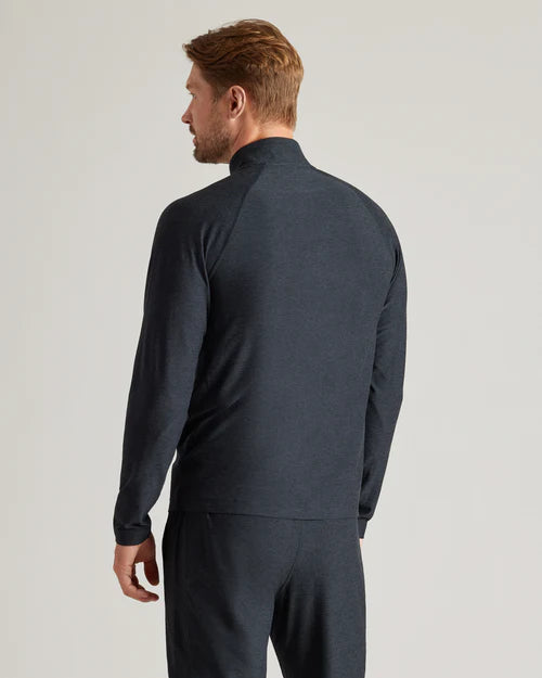 Atmosphere Midweight 1/4 Zip - True Black