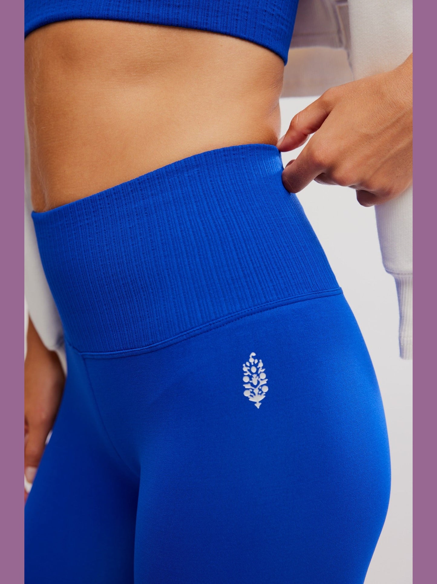 Good Karma Legging Electric Blue