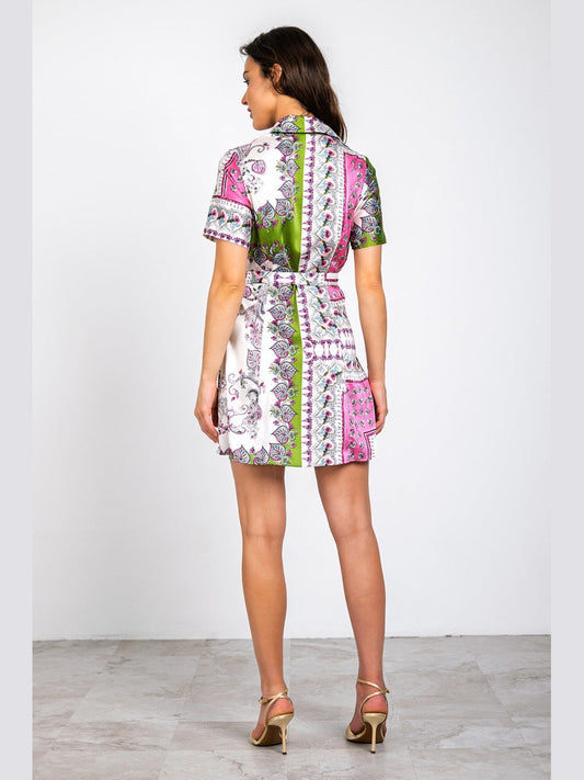 Marlee Dress Pink Combo