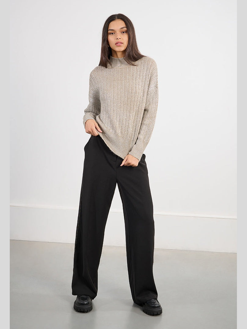 Gold Knitted Sweater
