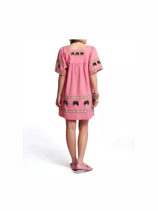Picnic Mini Palm Tree Dress