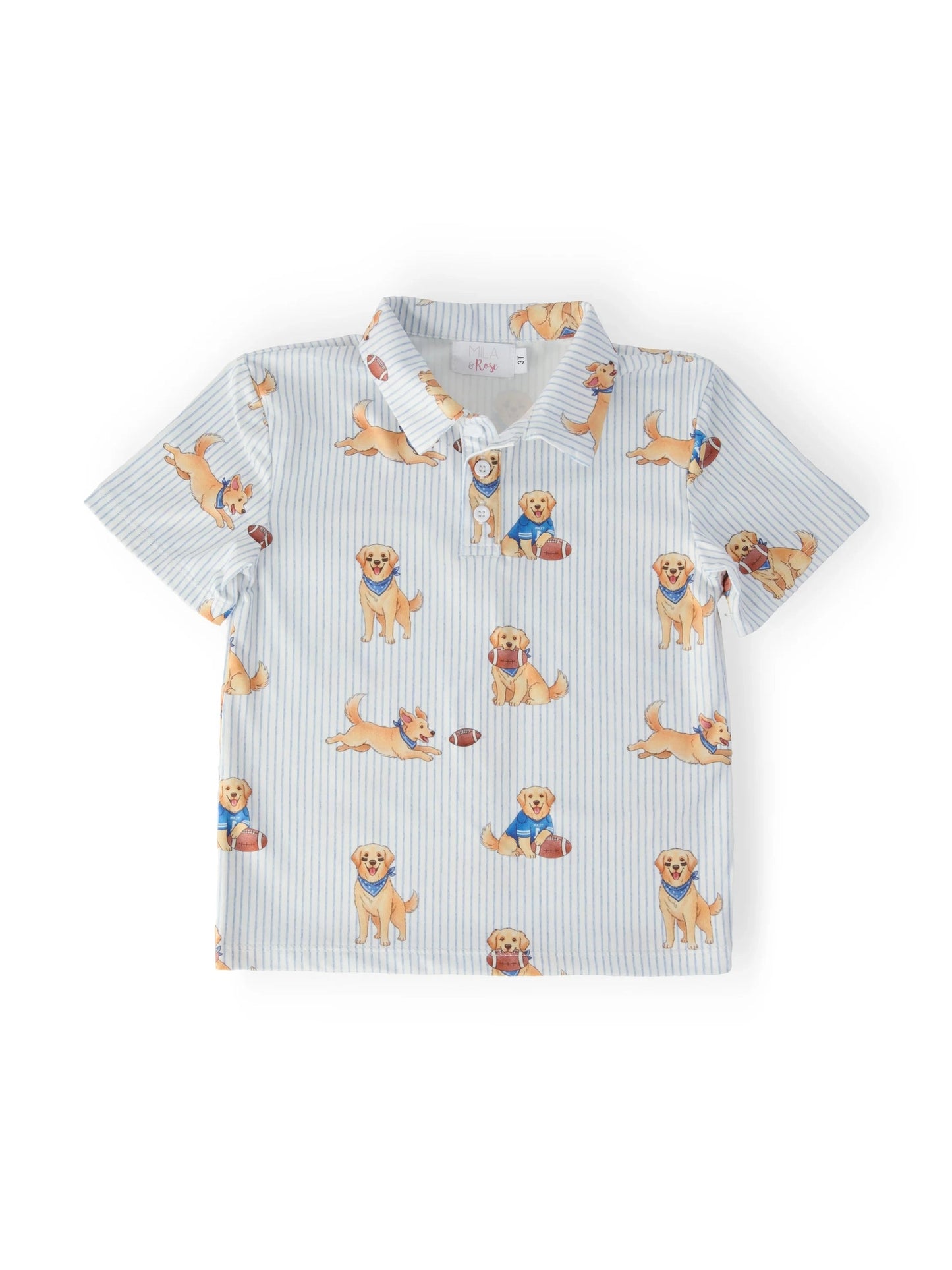 Boys Quarter-Bark S/S Polo