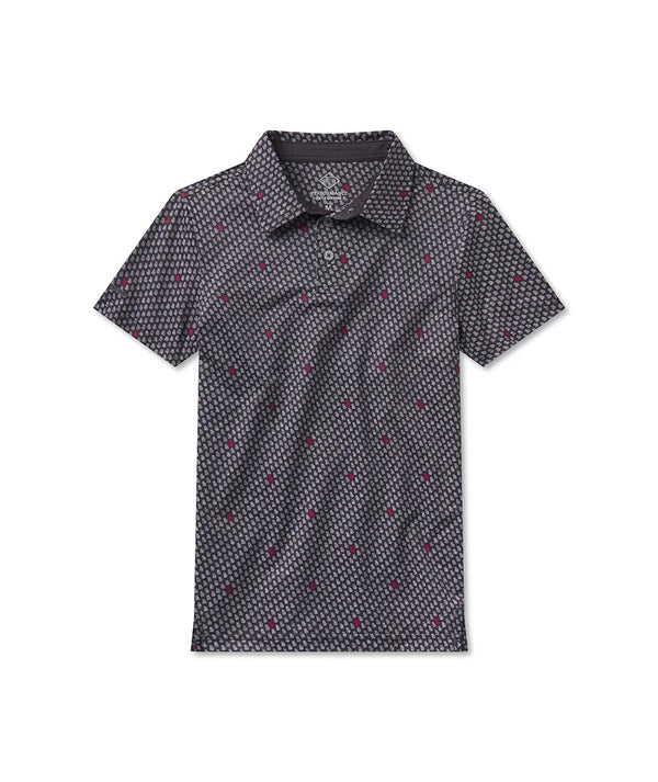 Boys Kickoff Camo Motion Tech Polo - Dawg Walk Camo