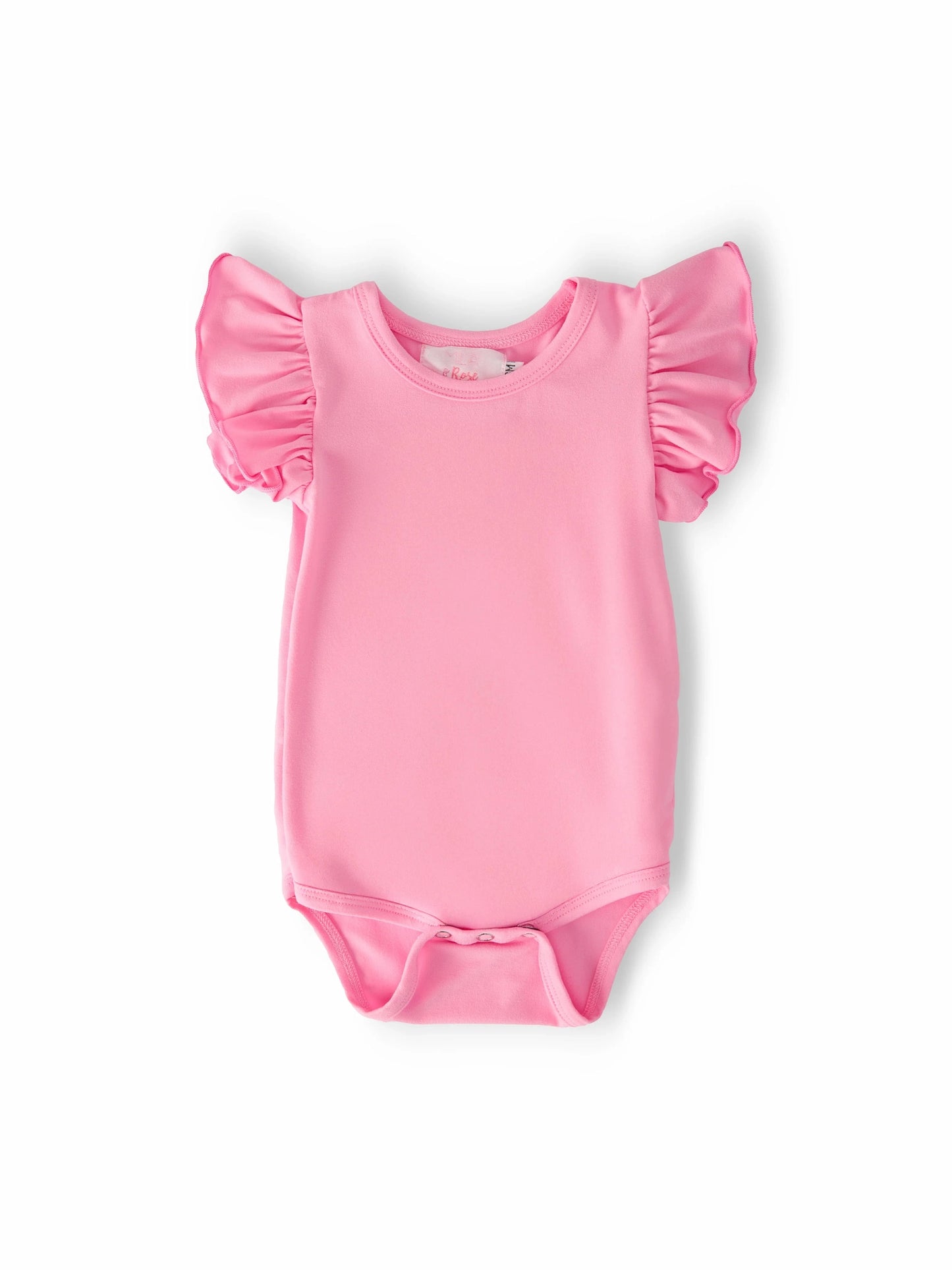 Bubblegum Pink Flutter Bodysuit