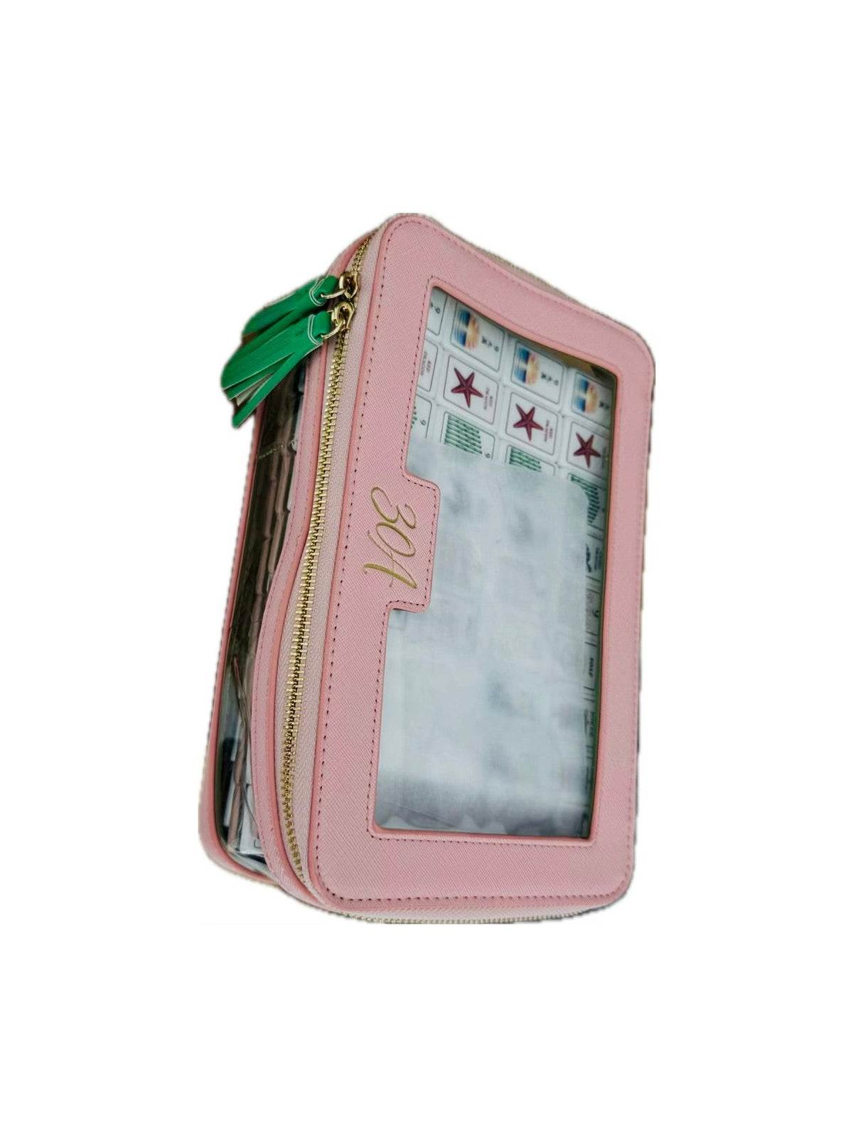 30A Mahjong Tiles and Bag