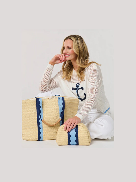 Marbella Tote - Blue