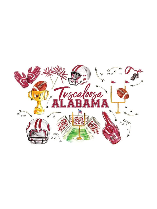 Tailgates in Tuscaloosa Mega Mug 40oz