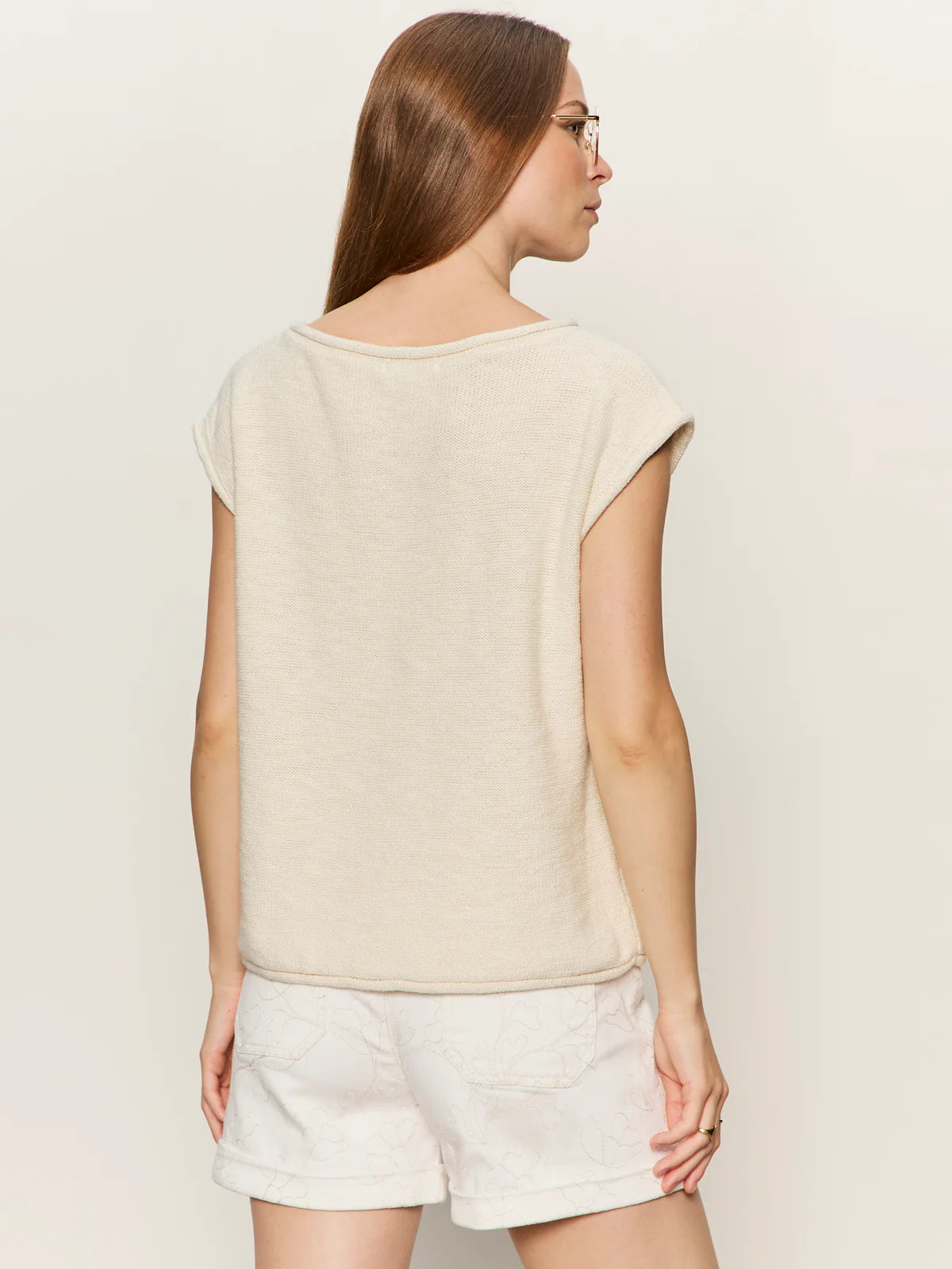 EASY SWEATER TEE - collagen