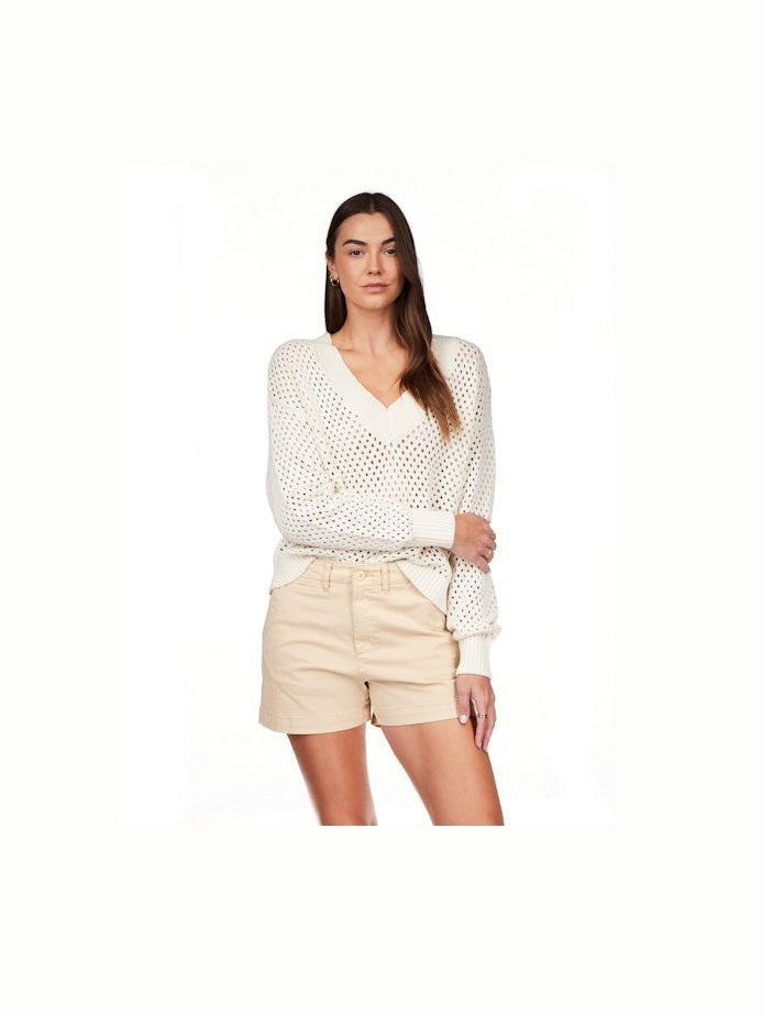 Airy Openwork Sweater