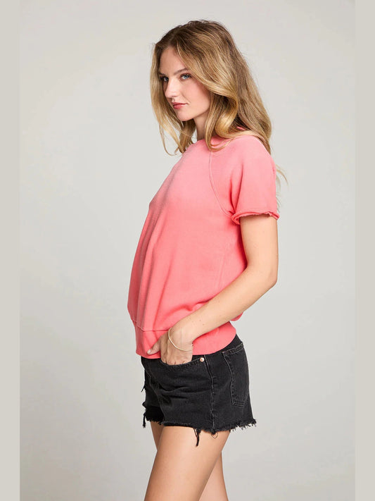 Cheyenne Electric Coral Pullover Tee