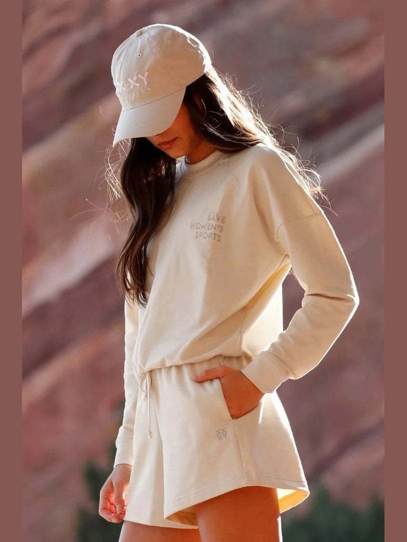 Carefree Cropped Crew Neck