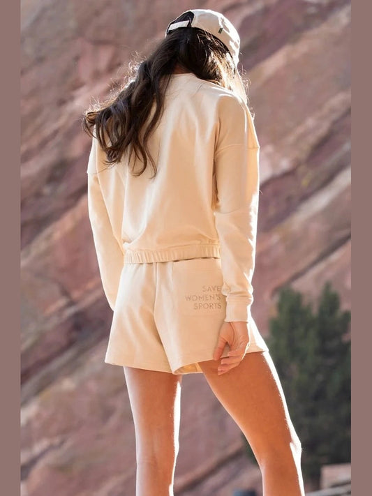 Carefree Cropped Crew Neck