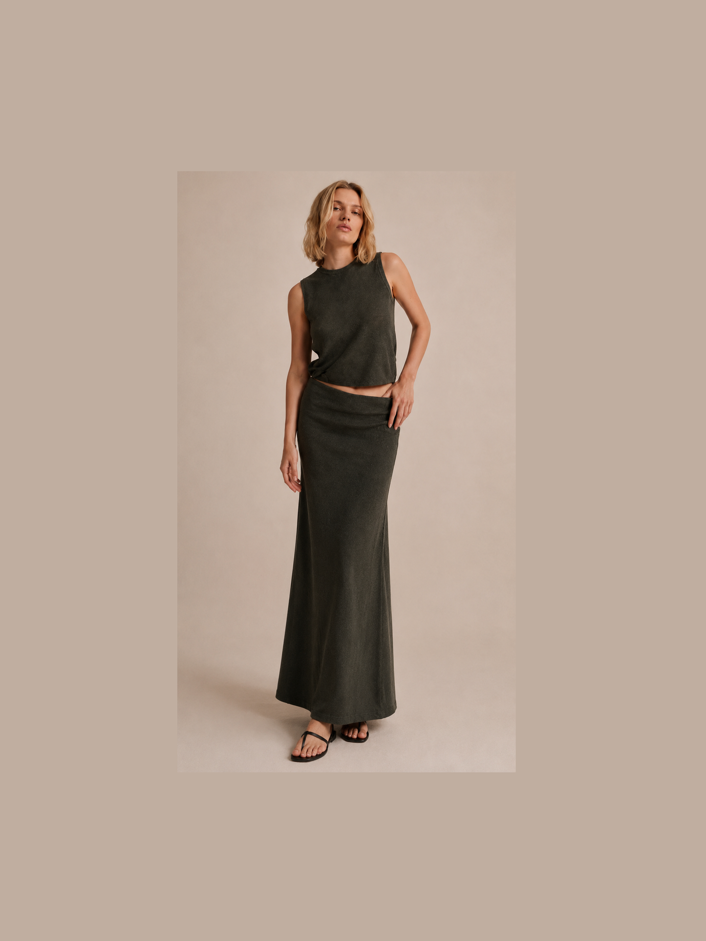 Blair Maxi Skirt - Troops