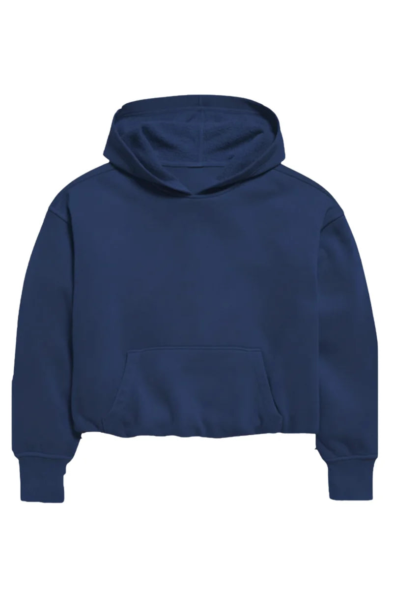 Navy Cloud Bubble Hoodie Sweatshirt