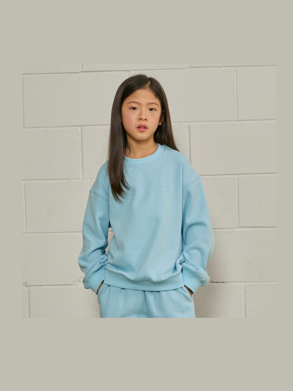 Softwarm Crew neck - Blue Frost