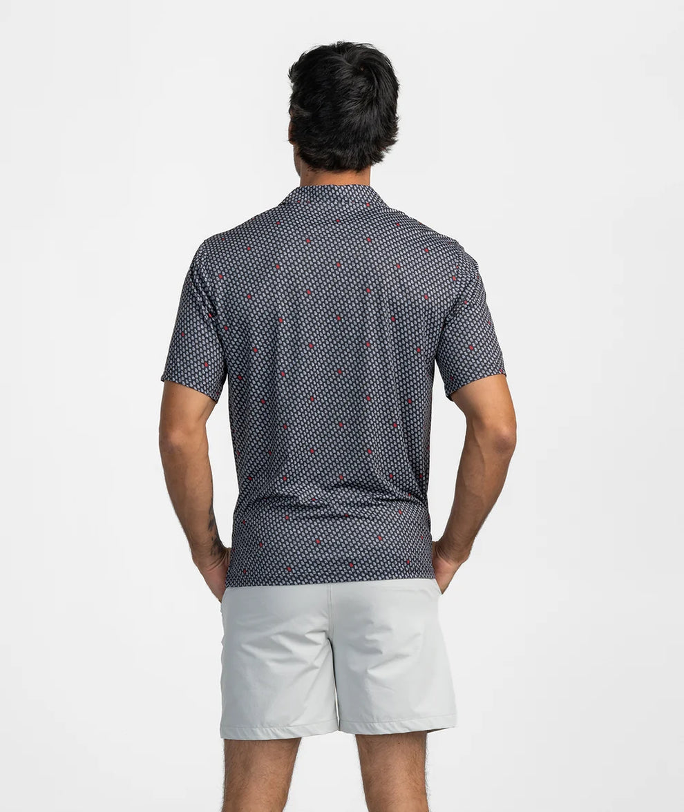 Kickoff Camo Motion Tech Polo SS - Bayou Camo