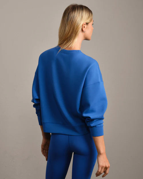 DreamGlow Crewneck - Deep Sea Blue