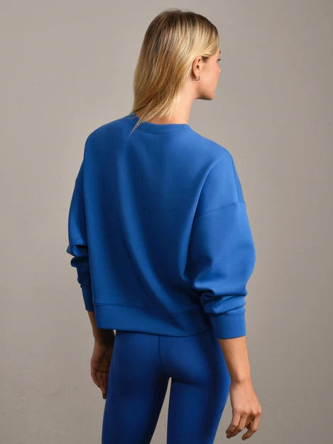 DreamGlow Crewneck - Deep Sea Blue