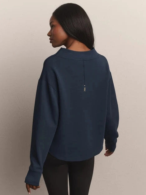 Dreamglow Easy Pullover - Navy Blue