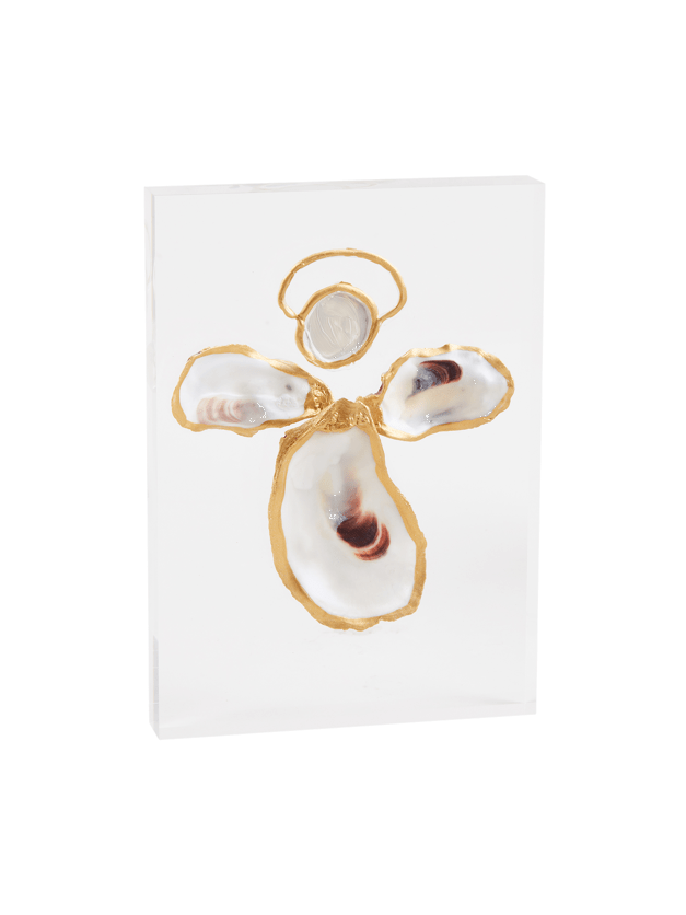 Oyster Crosses Acrylic Plaque