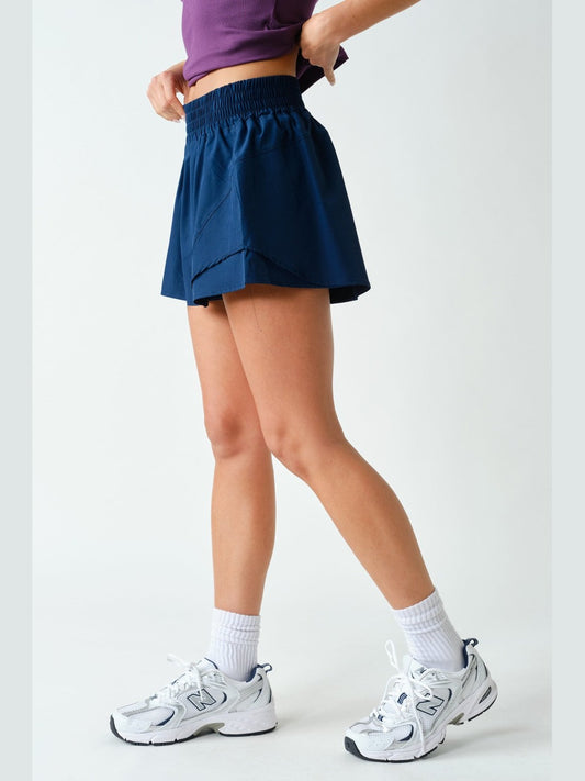 Breeze Flutter Short - Navy