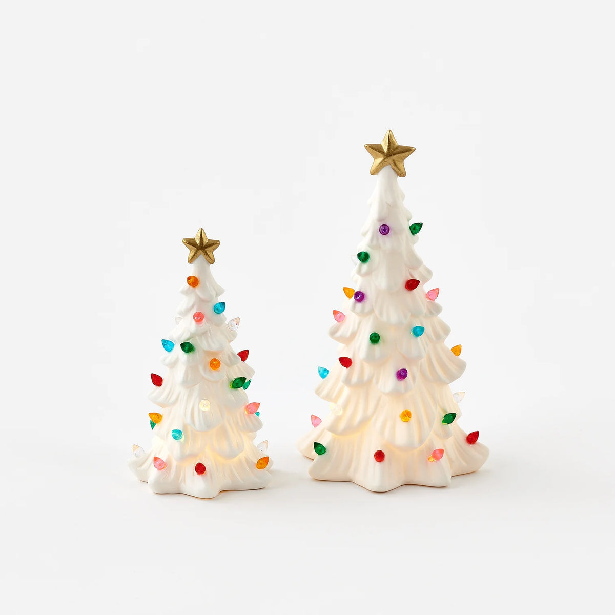 Lighted Christmas Tree Set