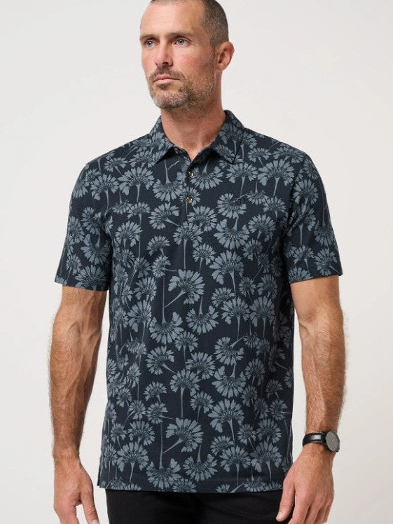 ComfortKnit Breeze Polo - Total Eclipse