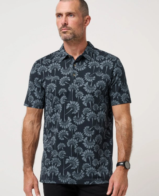 ComfortKnit Breeze Polo - Total Eclipse