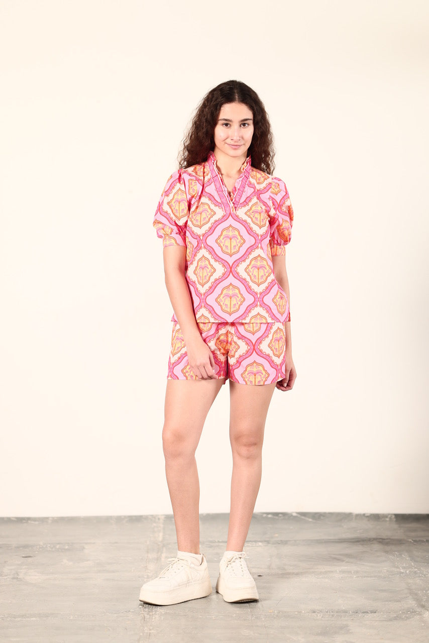 Isa Shorts - Palm Mirage