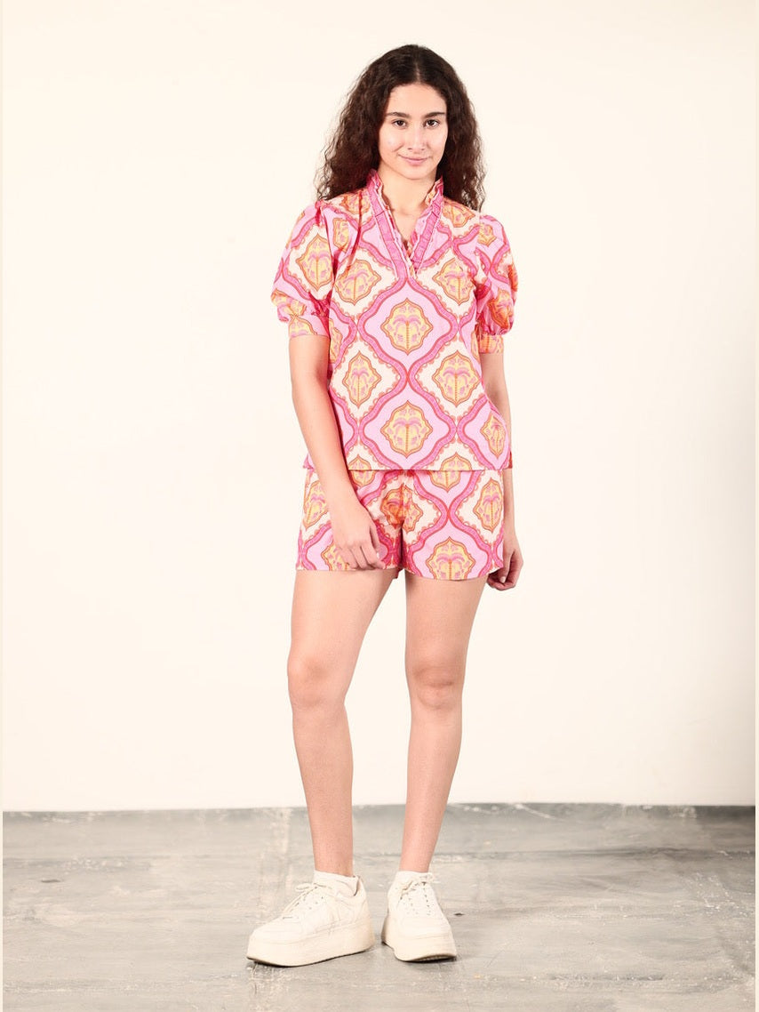 Isa Shorts - Palm Mirage