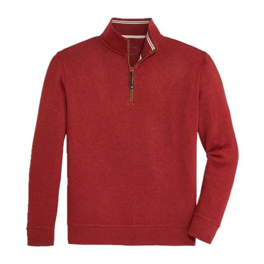 Frost Fleece Pullover - Brick Red