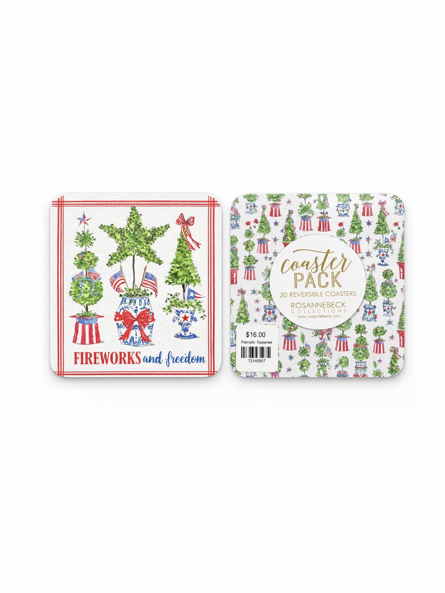 4th of July Coasters